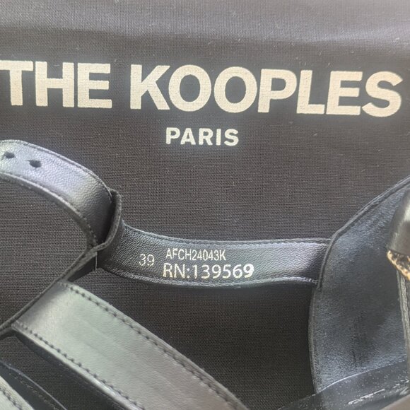 The Kooples Leather Jelly Sandals - Picture 4 of 7